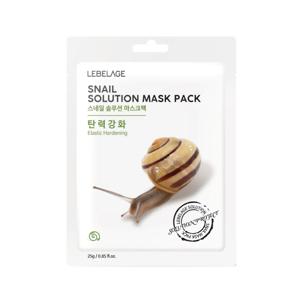Lebelage Snail Solution Mask Pack 25g