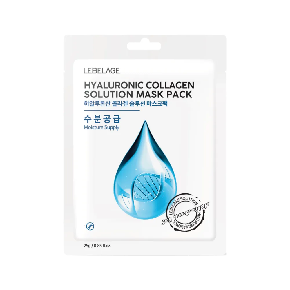 Lebelage Hyaluronic Collagen Solution Mask Pack 25g