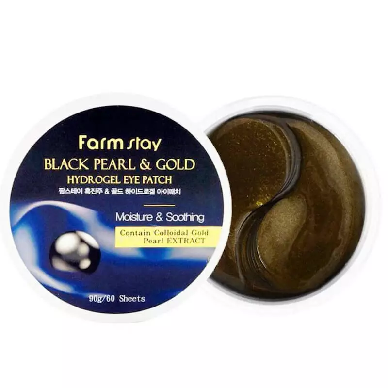 Farmstay Black Pearl & Gold Hydrogel Eye Patch 90g