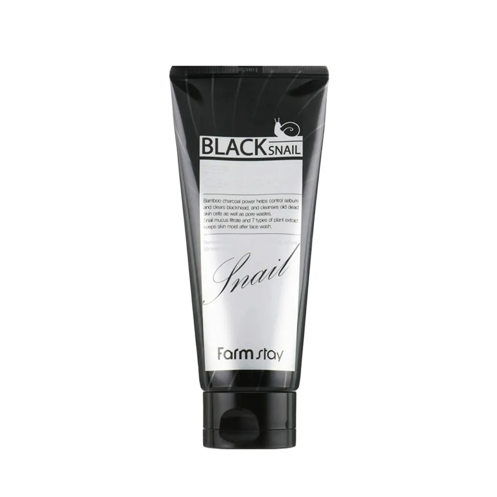 Farmstay Black Snail Deep Cleansing Foam 180ml