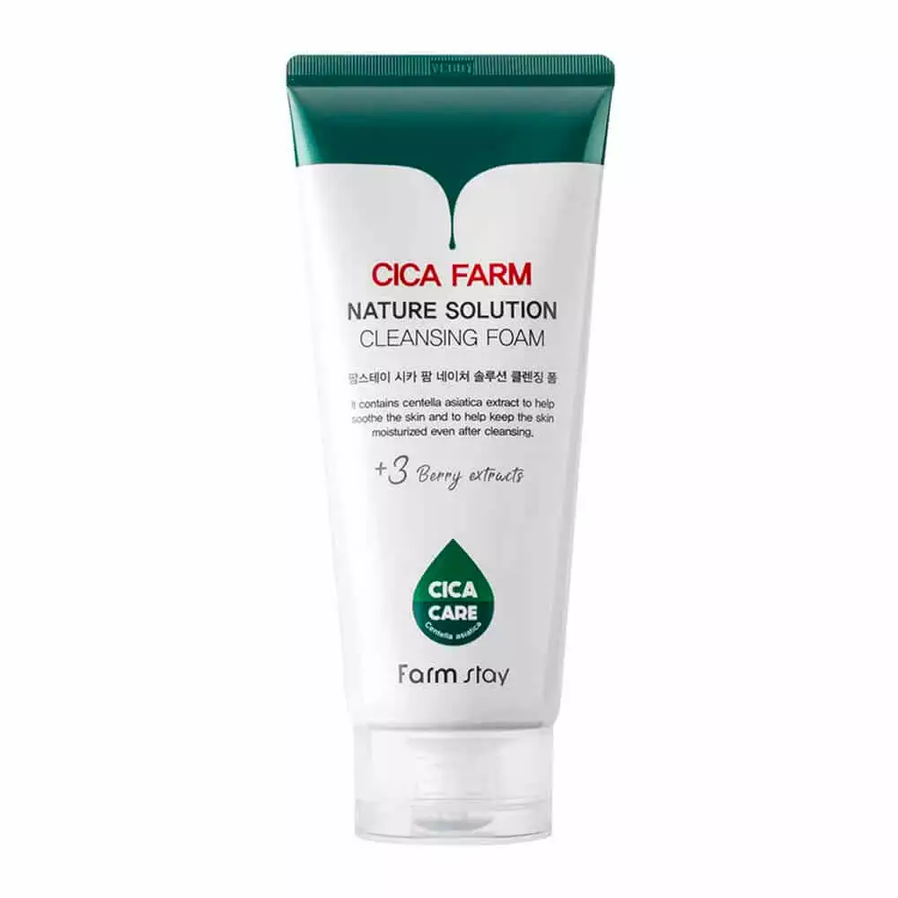 Farmstay Cica Farm Nature Solution Cleansing Foam 180ml