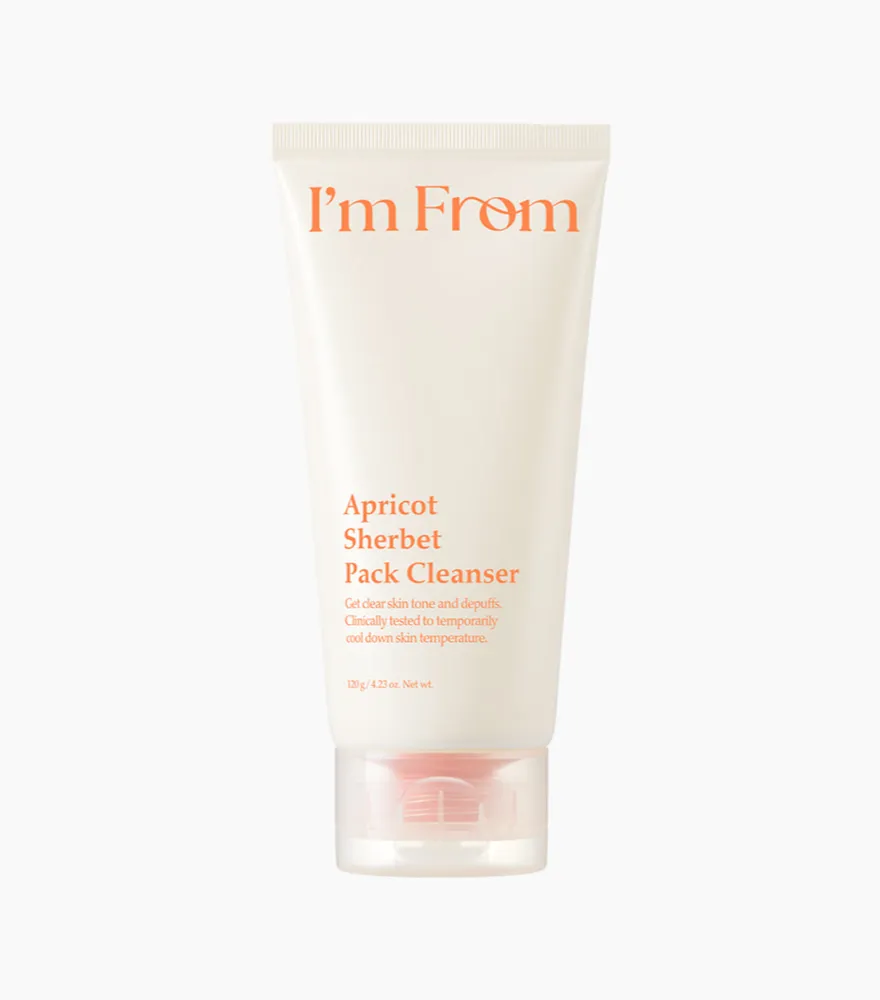 I'm From Apricot Sherbet Pack Cleanser 120g