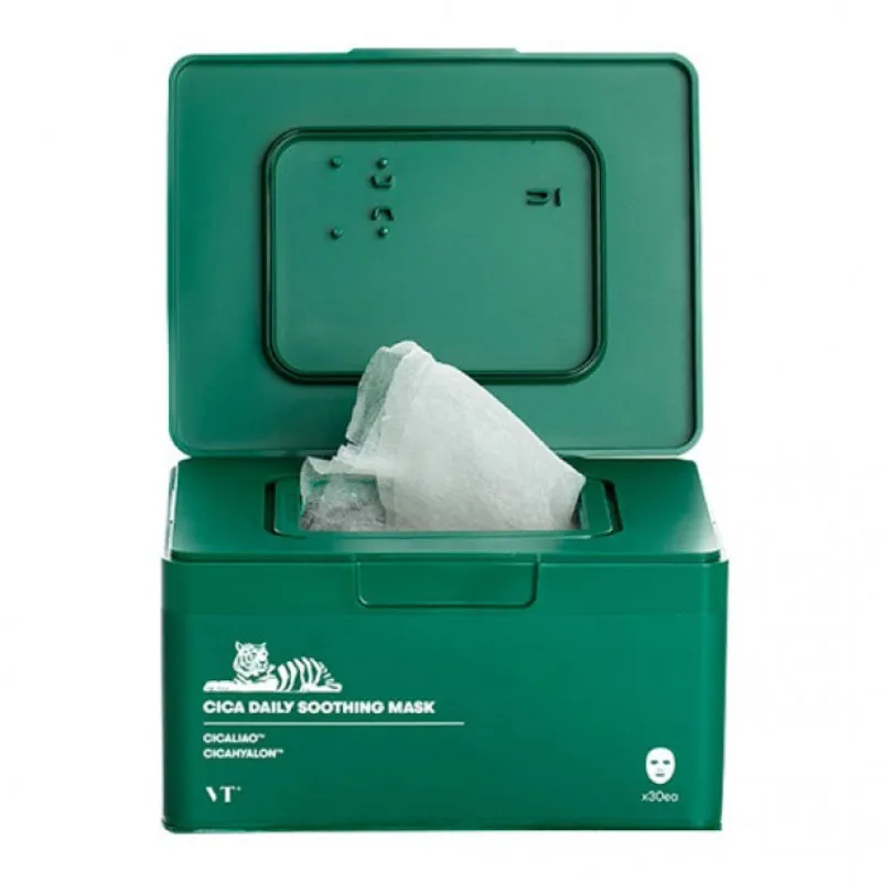 VT Cosmetics Cica Daily Soothing Mask 30 Sheets