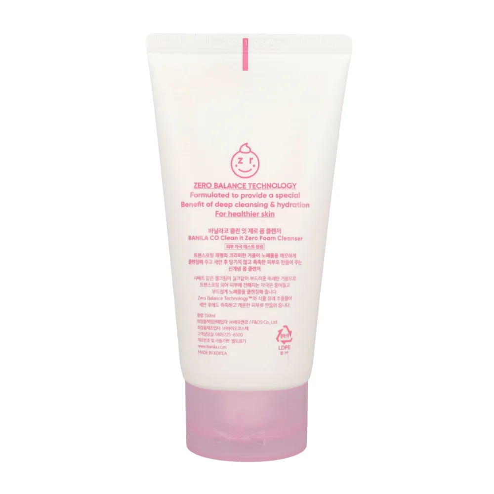 Banila Co Clean It Zero Foam Cleanser 150ml