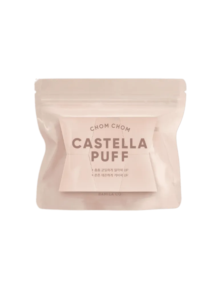 Banila Co Chom Chom Castella Puff 6pcs