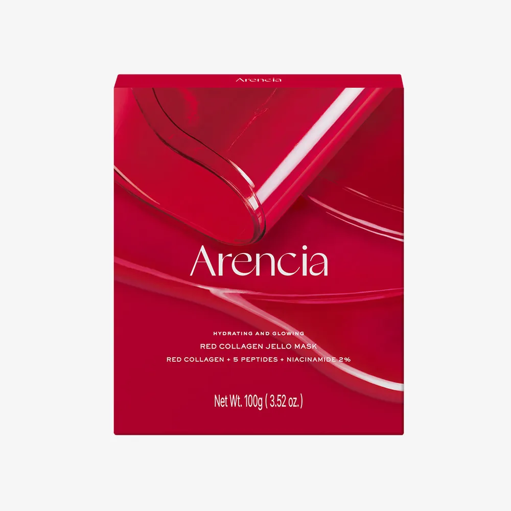 Arencia Red Collagen Jello Mask 4 x 25g