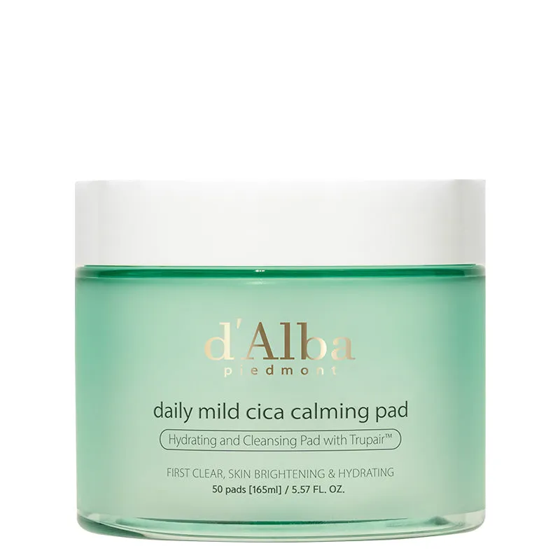 D'Alba Daily Mild Cica Calming Pad 165ml