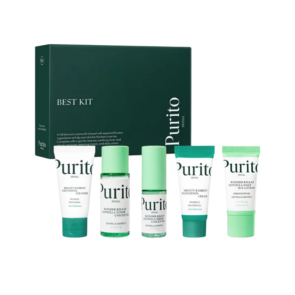 Purito Seoul Best Kit 30ml + 30ml + 15ml + 15ml + 15ml