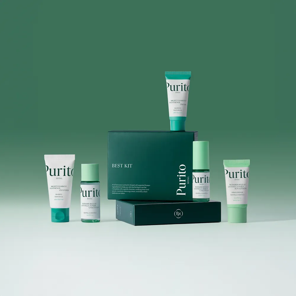 Purito Seoul Best Kit 30ml + 30ml + 15ml + 15ml + 15ml