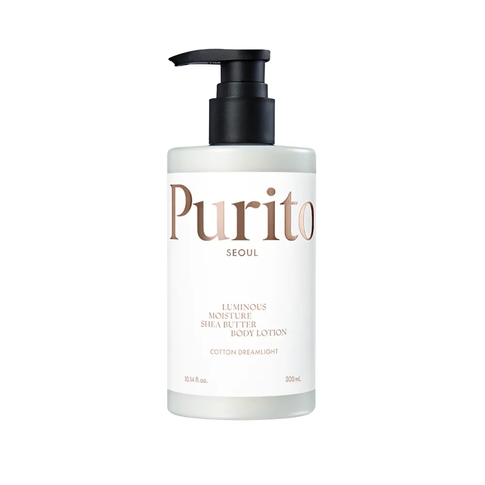 Purito Luminous Moisture Shea Butter Body Lotion Cotton Dreamlight 300ml