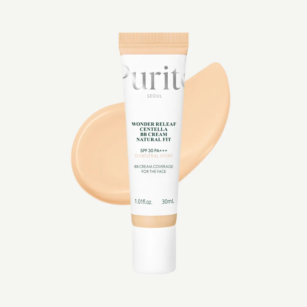 Purito Wonder Releaf Centella BB Cream Natural Fit 13 Neutral Ivory 30ml