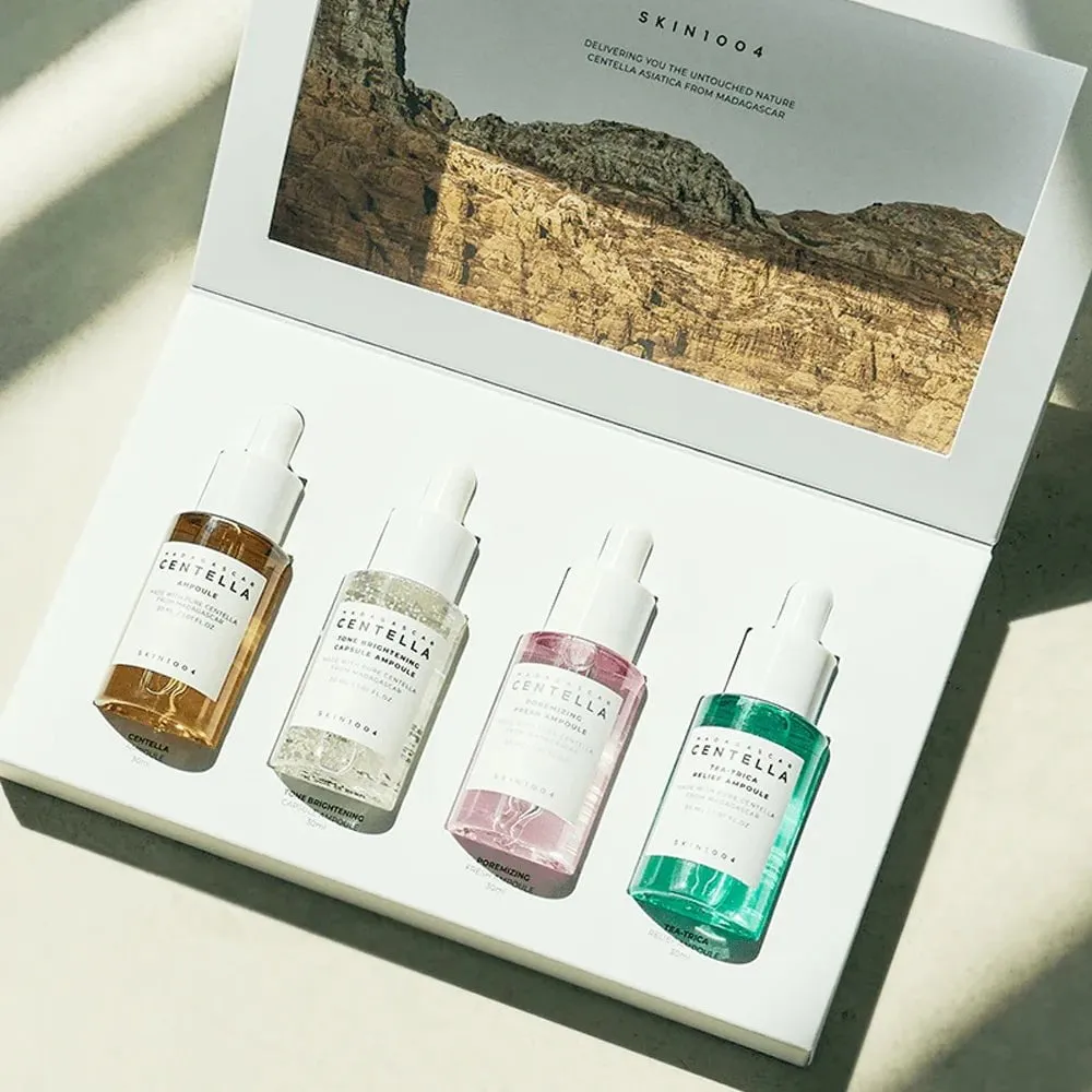 SKIN1004 Madagascar Centella Ampoule Kit 4 x 30ml