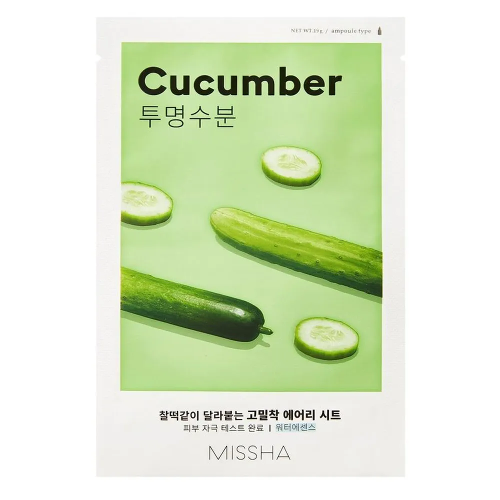 MISSHA Airy Fit Sheet Mask Cucumber 19g