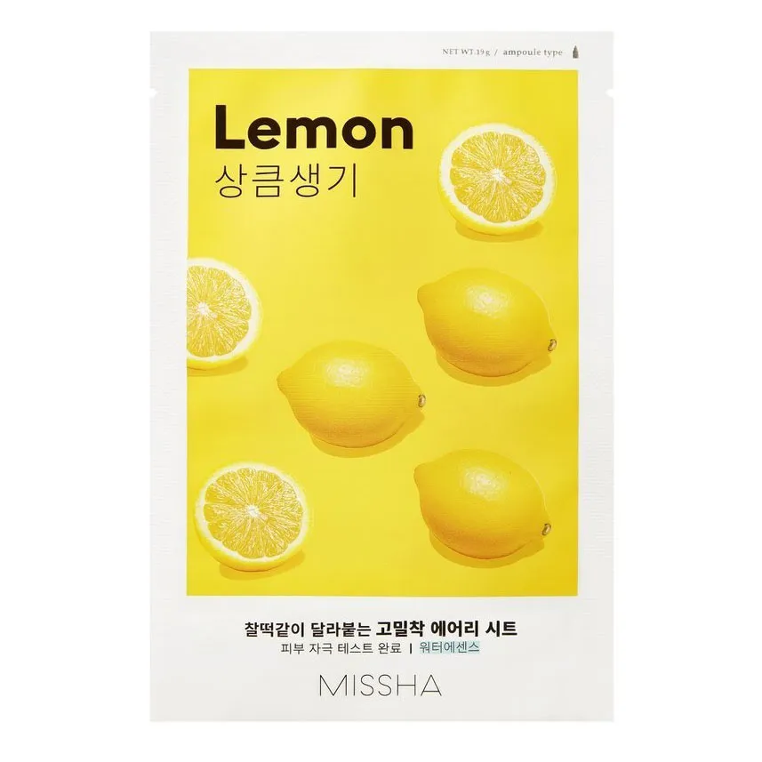 MISSHA Airy Fit Sheet Mask Lemon 19g