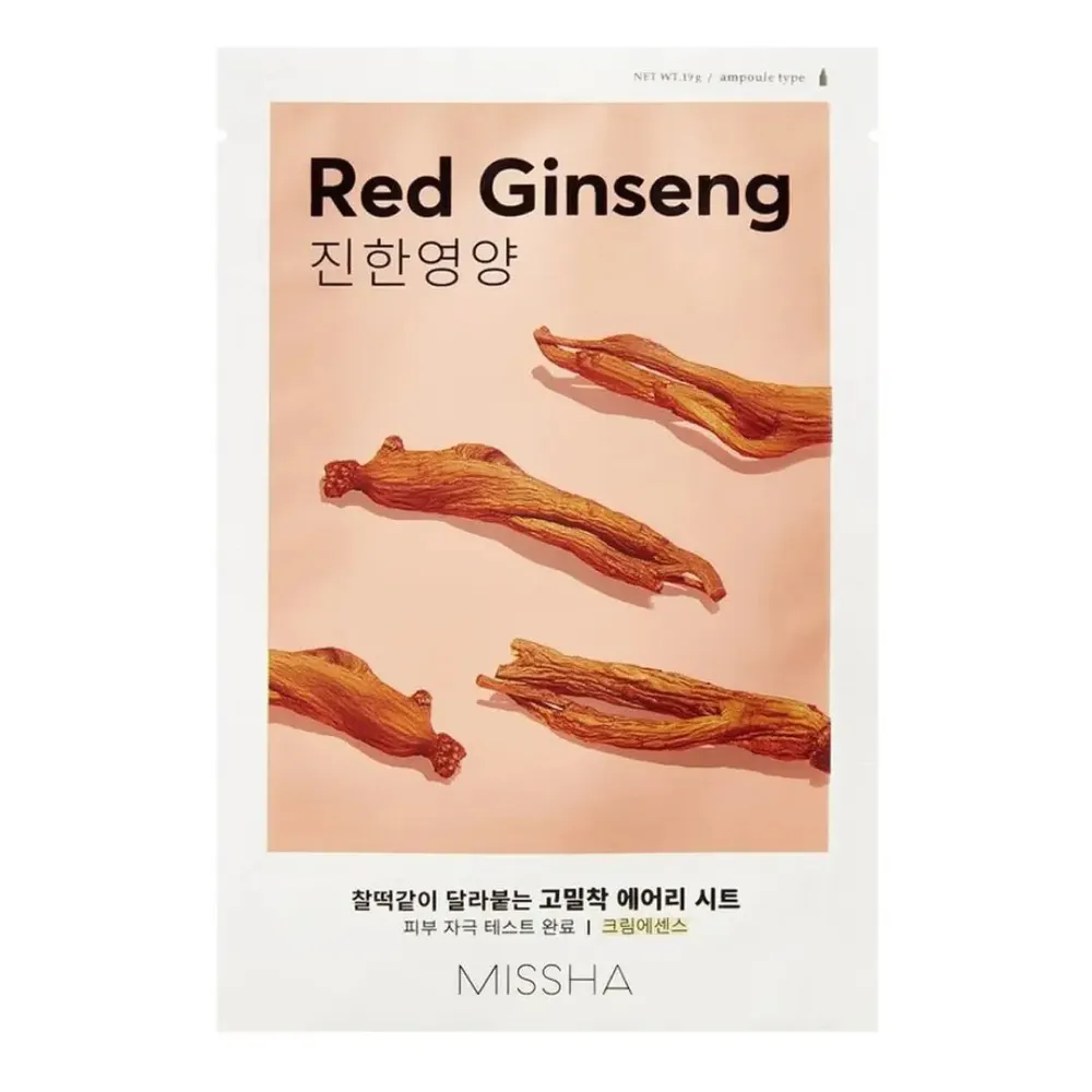 MISSHA Airy Fit Sheet Mask Red Ginseng 19g