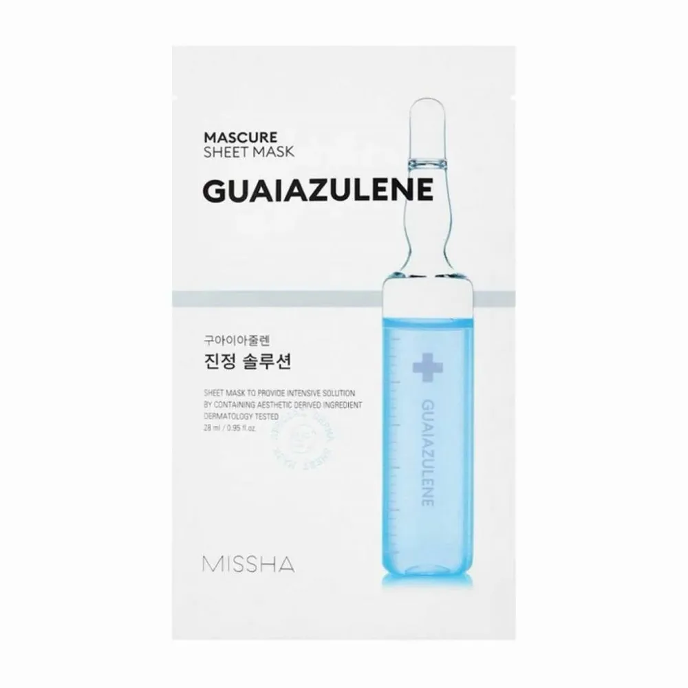 MISSHA Mascure Sheet Mask Guaiazulene 28ml