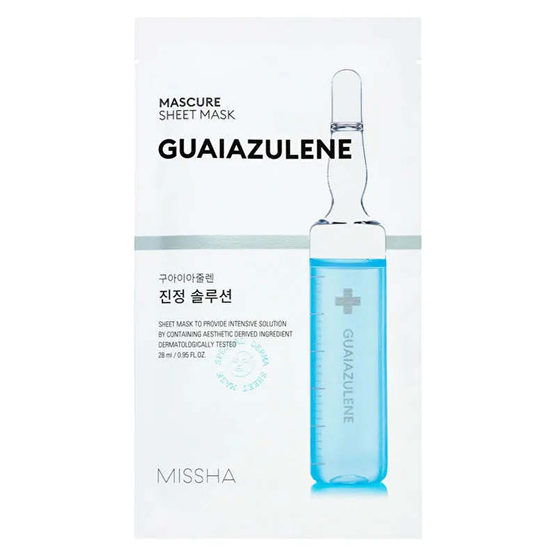 MISSHA Mascure Sheet Mask Guaiazulene 28ml