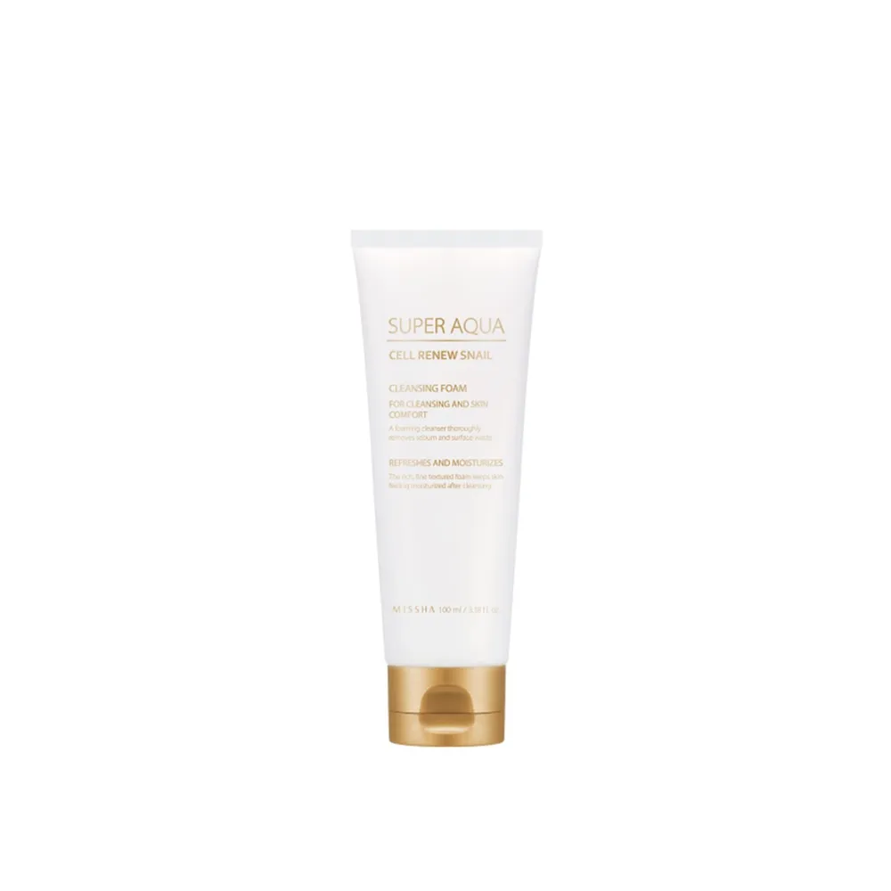 MISSHA Super Aqua Cell Renew Snail Cleansing Foam 100ml
