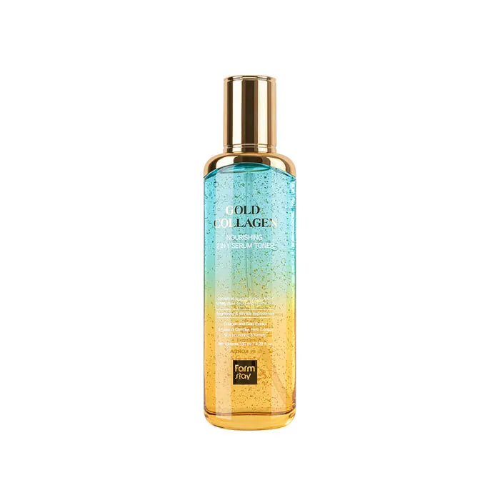 Farmstay Gold Collagen Nourishing 2 in 1 Serum Toner 130ml