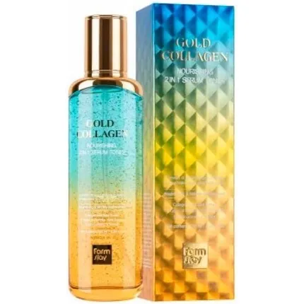 Farmstay Gold Collagen Nourishing 2 in 1 Serum Toner 130ml