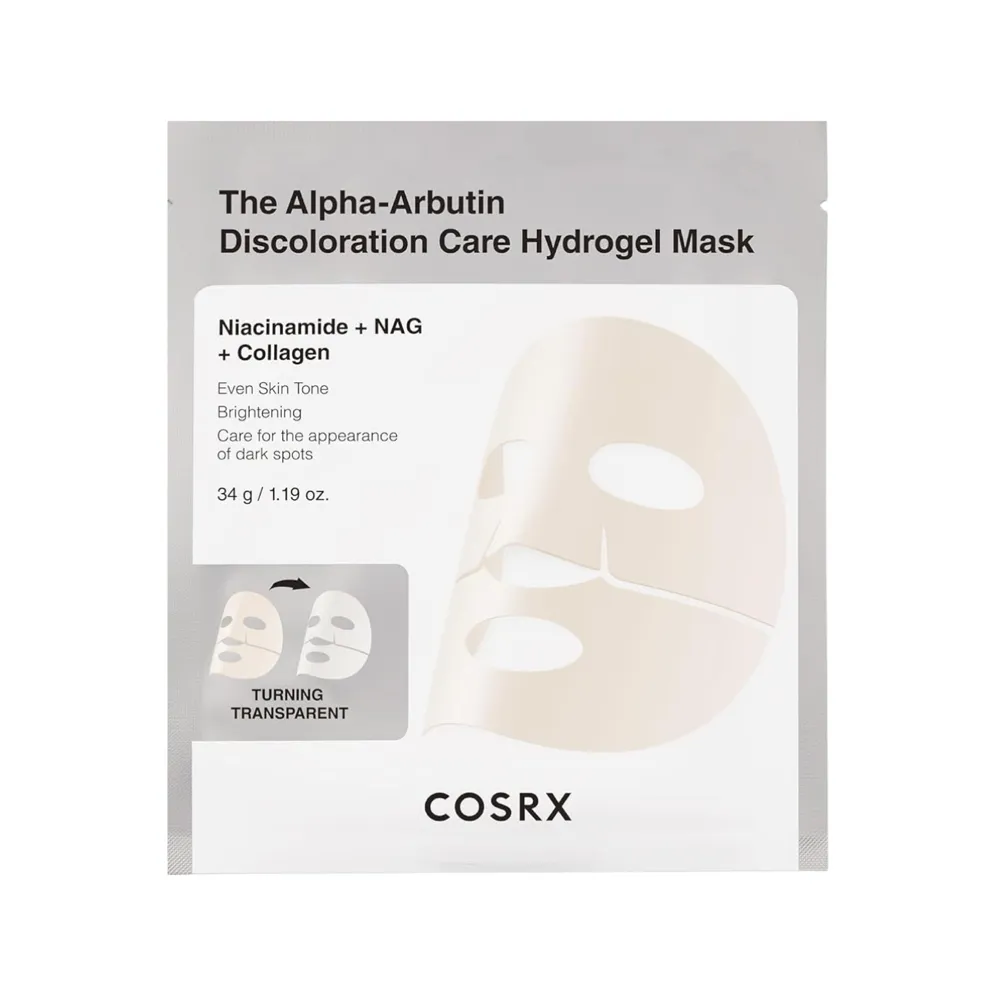 COSRX The Alpha-Arbutin Discoloration Care Hydrogel Mask 34g