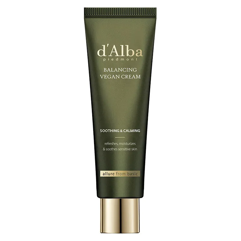 D'Alba Mild Skin Balancing Vegan Cream 55ml