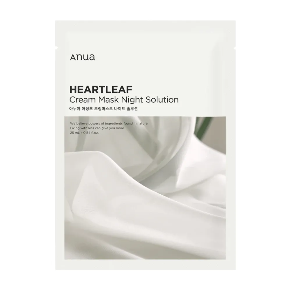 Anua Heartleaf Cream Mask Night Solution 25ml