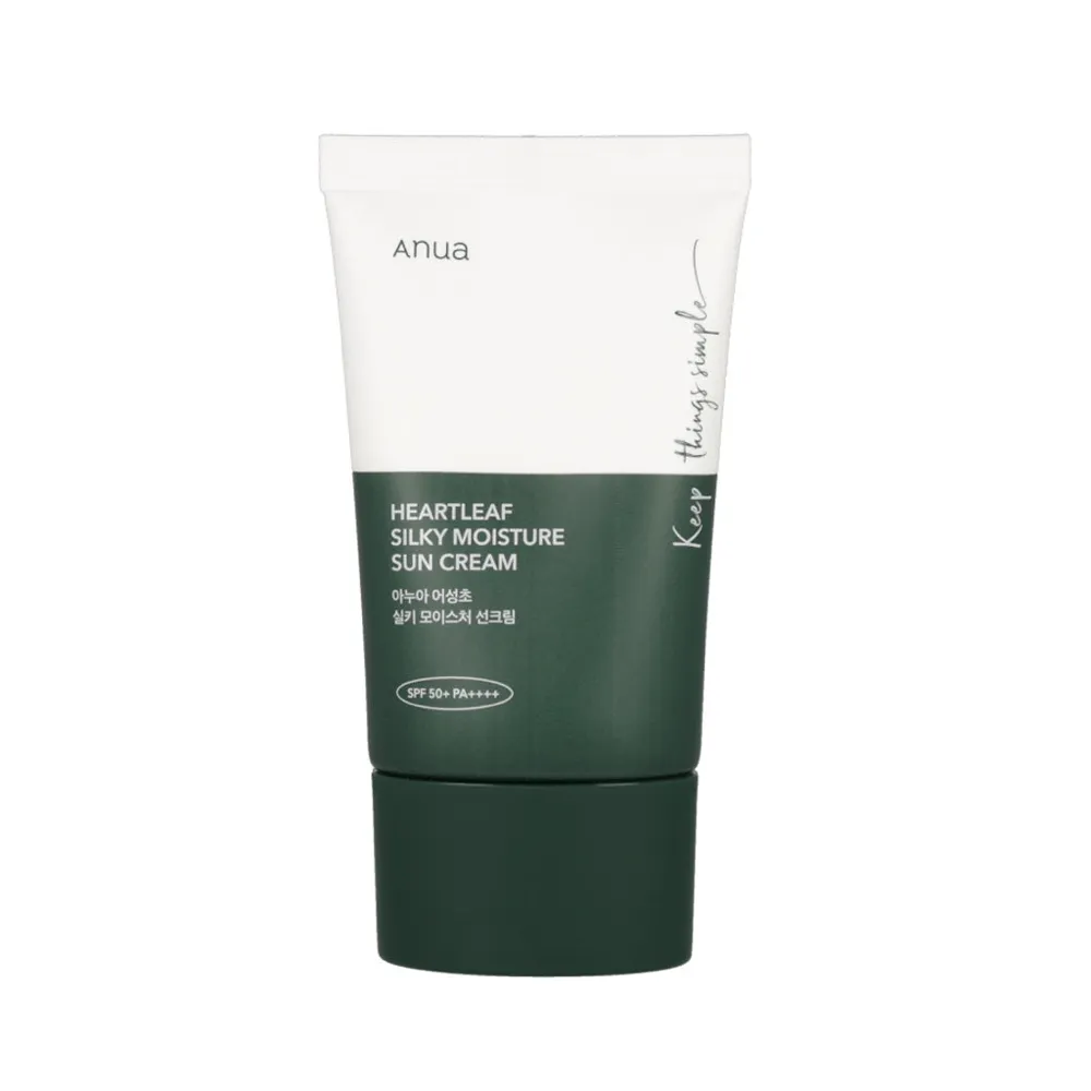 Anua Heartleaf Silky Moisture Sun Cream SPF50+ 50ml