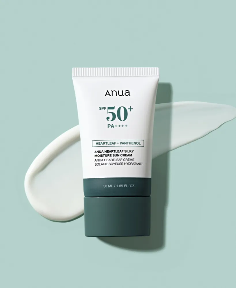 Anua Heartleaf Silky Moisture Sun Cream SPF50+ 50ml