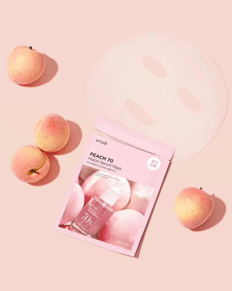 Anua Peach 70 Niacin Serum Mask 25ml