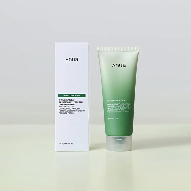Anua Heartleaf Quercetinol Pore Deep Cleansing Foam 150ml