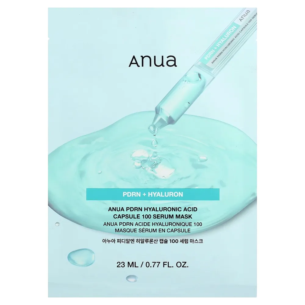 Anua PDRN Hyaluronic Acid Capsule 100 Serum Mask 23ml