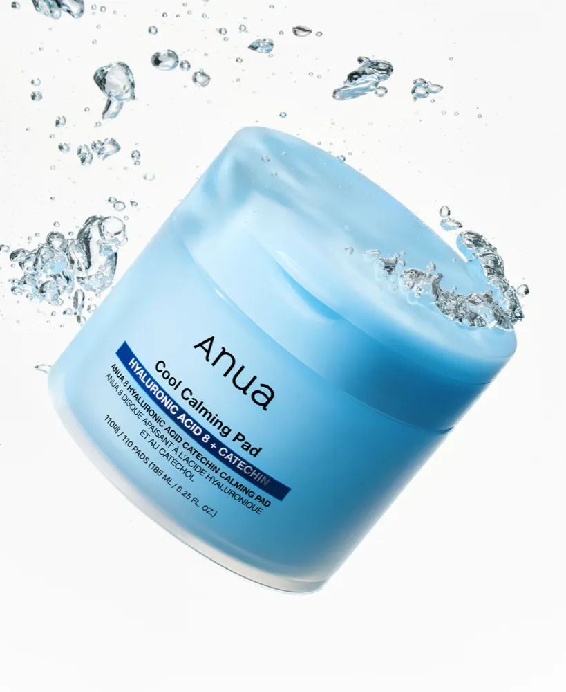 Anua 8 Hyaluronic Acid Catechin Calming Pad 185ml