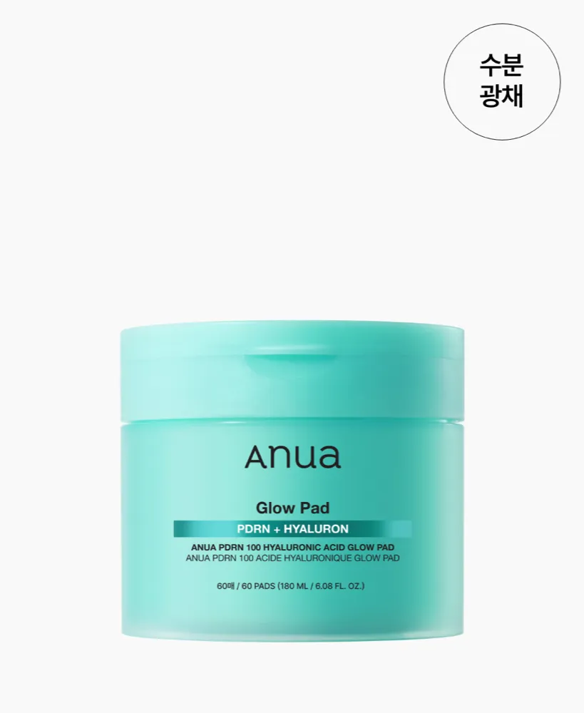 Anua PDRN 100 Hyaluronic Acid Glow Pad 180ml