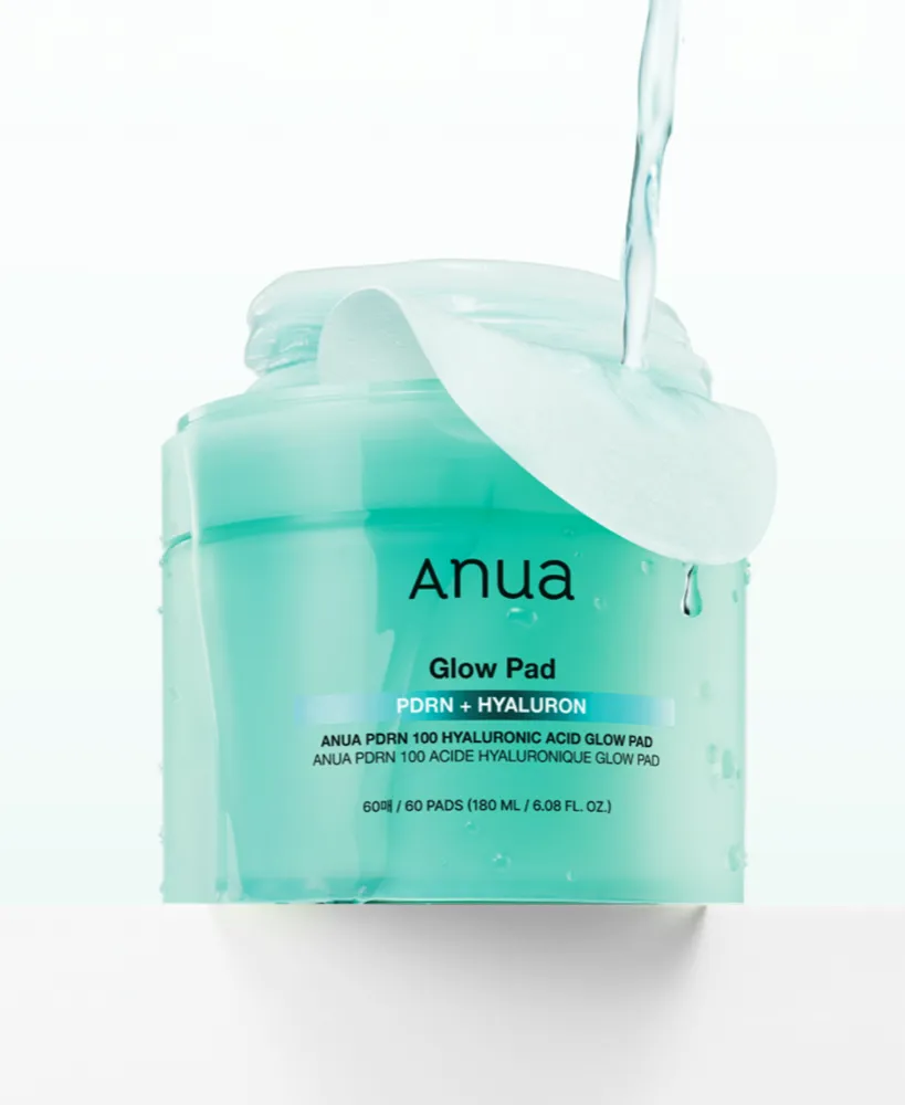 Anua PDRN 100 Hyaluronic Acid Glow Pad 180ml