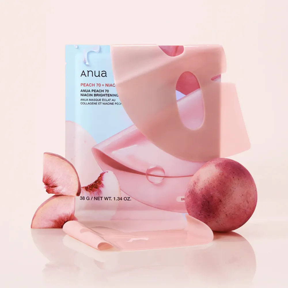 Anua Peach 70 Niacin Brightening Collagen Mask 38g
