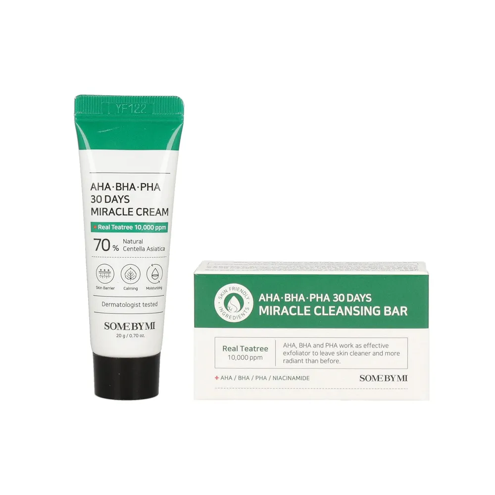 SOME BY MI AHA-BHA-PHA 30 Days Miracle Starter Kit 30g + 30ml + 10ml + 20g