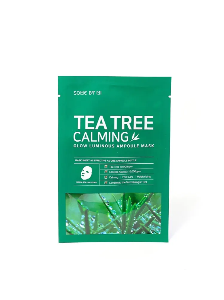 SOME BY MI Tea Tree Calming Glow Luminous Ampoule Mask 25g