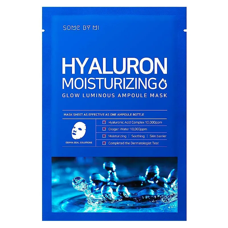 SOME BY MI Hyaluron Moisturizing Glow Luminous Ampoule Mask 25g