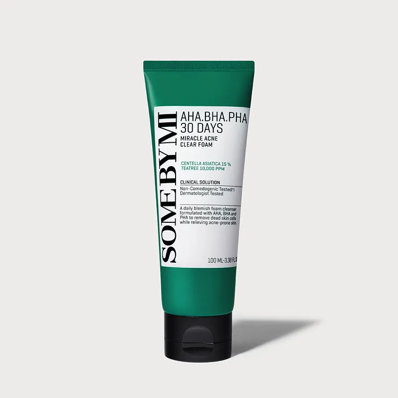 SOME BY MI AHA-BHA-PHA 30 Days Miracle Acne Clear Foam 100ml