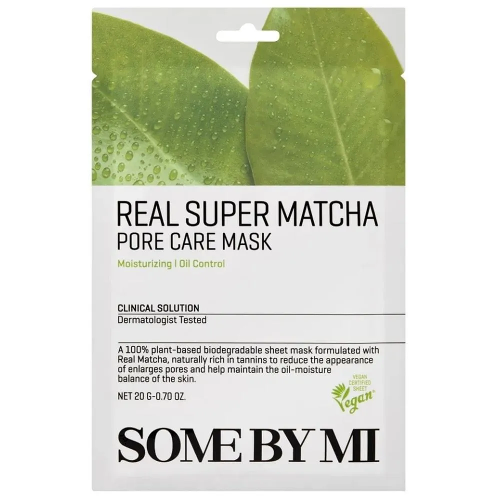 SOME BY MI Real Super Matcha Pore Care Mask 20g