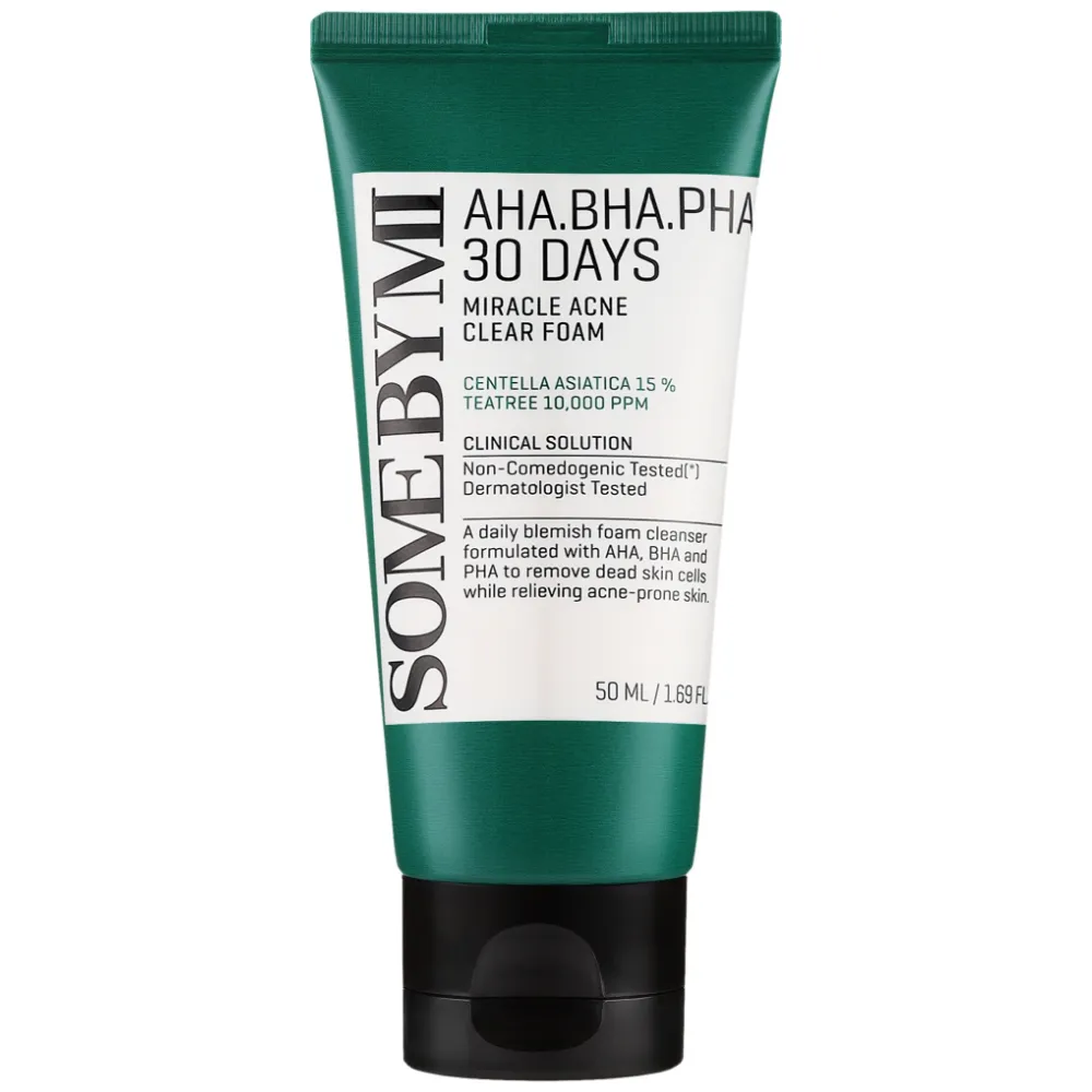 SOME BY MI AHA-BHA-PHA 30 Days Miracle Acne Clear Foam 50ml