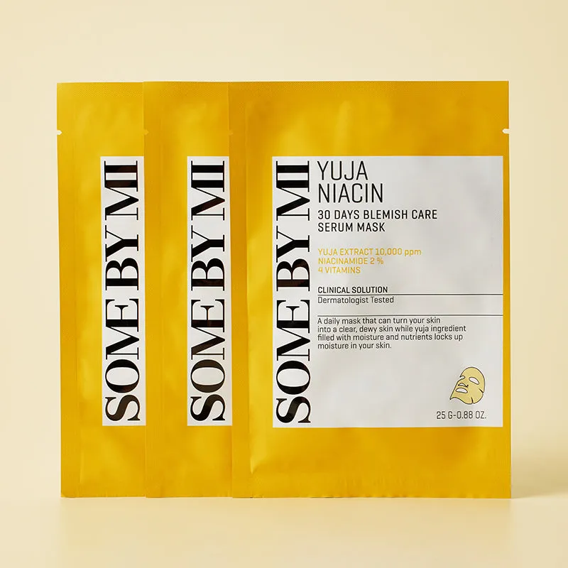 SOME BY MI Yuja Niacin 30 Days Blemish Care Serum Mask 25g