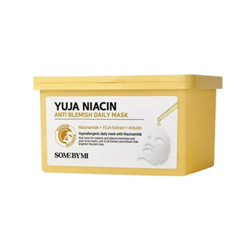 SOME BY MI Yuja Niacin Anti Blemish Daily Mask (30 sheets)