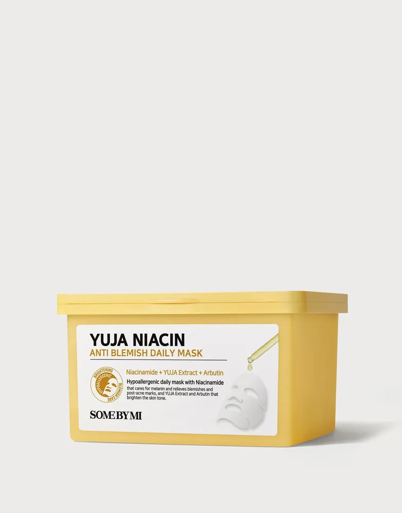 SOME BY MI Yuja Niacin Anti Blemish Daily Mask (30 sheets)