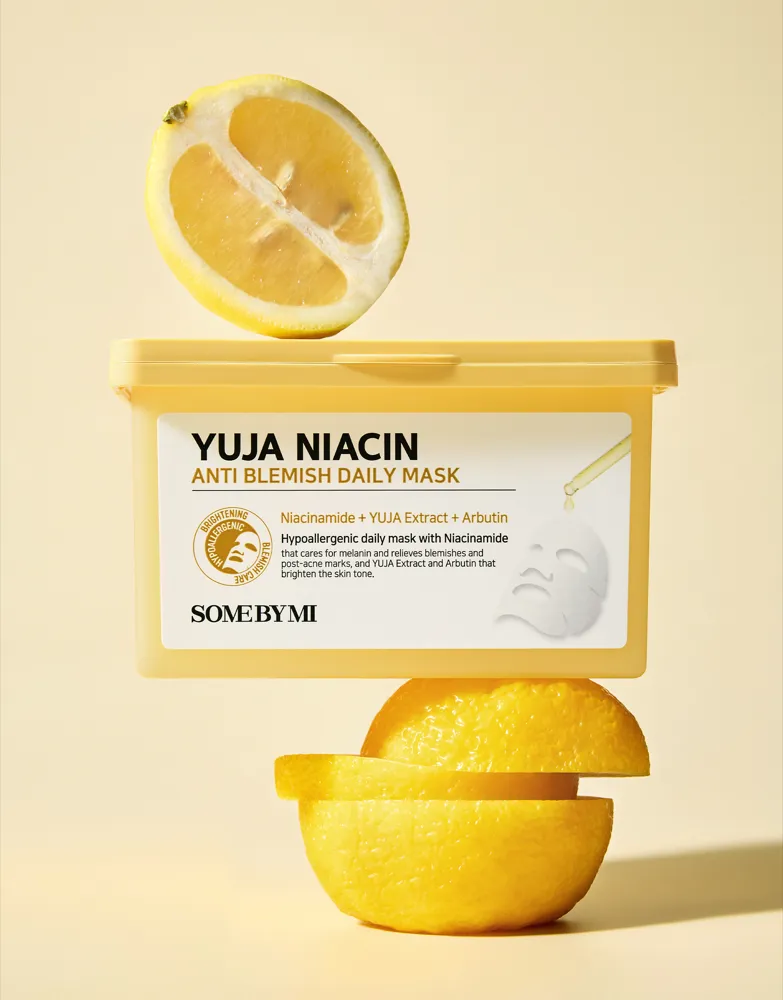 SOME BY MI Yuja Niacin Anti Blemish Daily Mask (30 sheets)