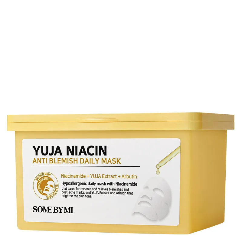 SOME BY MI Yuja Niacin Anti Blemish Daily Mask (30 sheets)