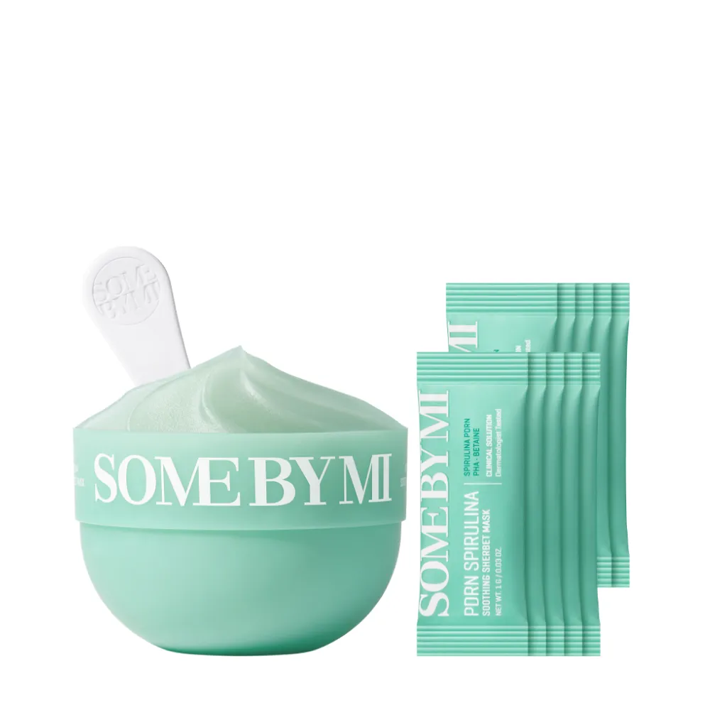 SOME BY MI PDRN Spirulina Soothing Sherbet Mask (10 x 1g)