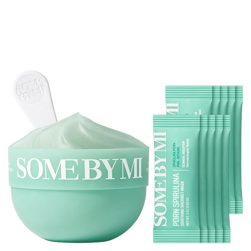 SOME BY MI PDRN Spirulina Soothing Sherbet Mask (10 x 1g)