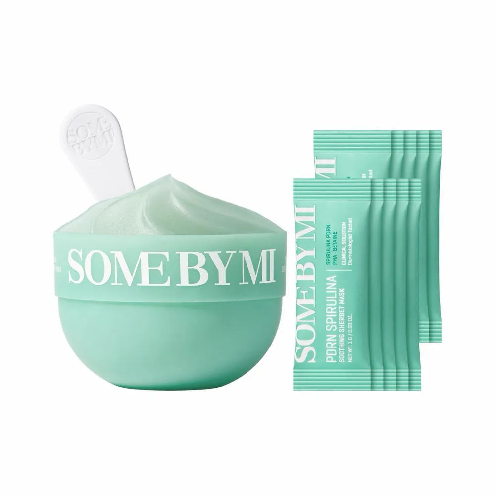 SOME BY MI PDRN Spirulina Soothing Sherbet Mask (10 x 1g)